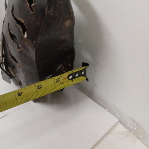 Rustic Metal Stretching Cat Candle/ Tealight holderExcellent Preowned Vintage - Picture 10 of 10